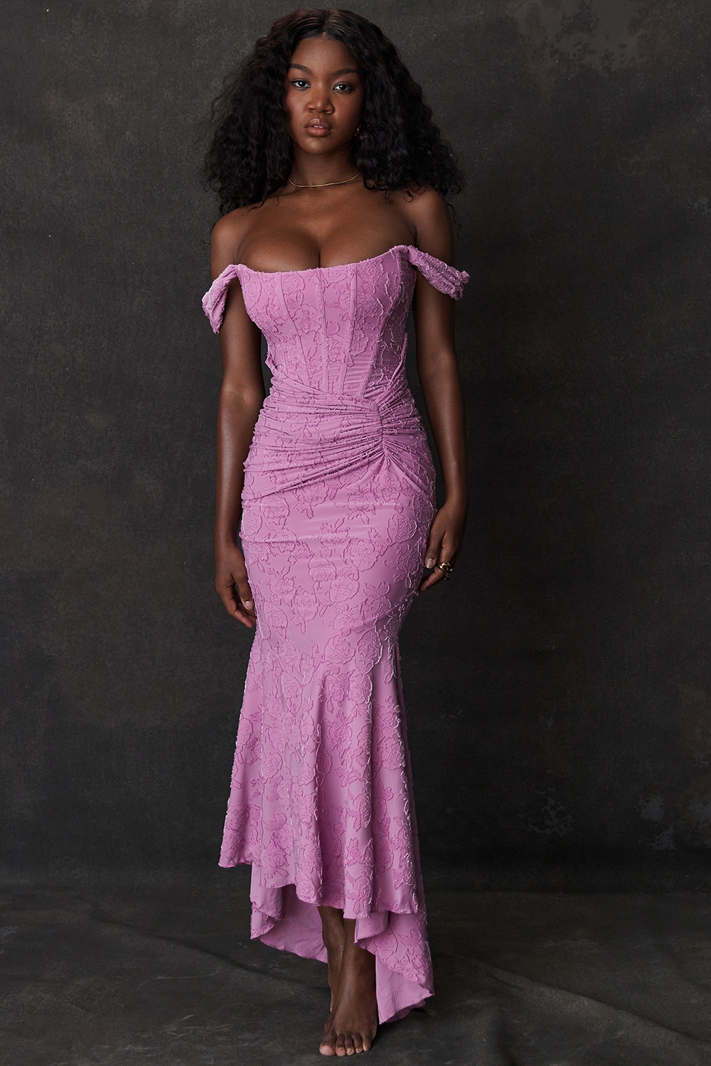 Cesca  Rose Pink Floral Maxi Dress — image 9