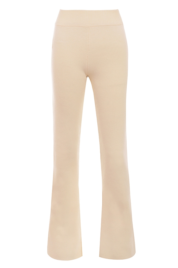 Nereida  Cream Cashmere Blend Trousers — image 9