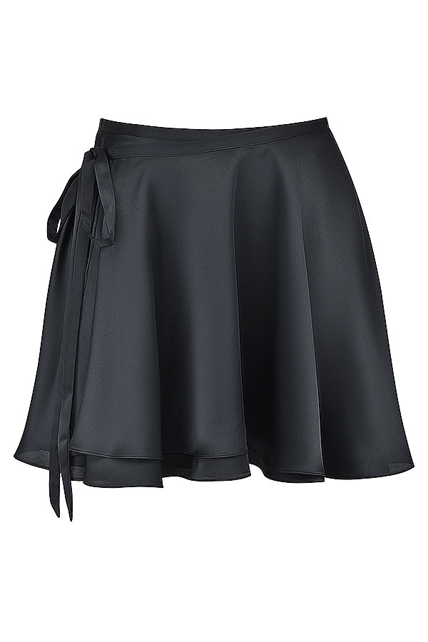 Mistress Rocks Black Wrap Front Mini Skirt - SALE — image 11
