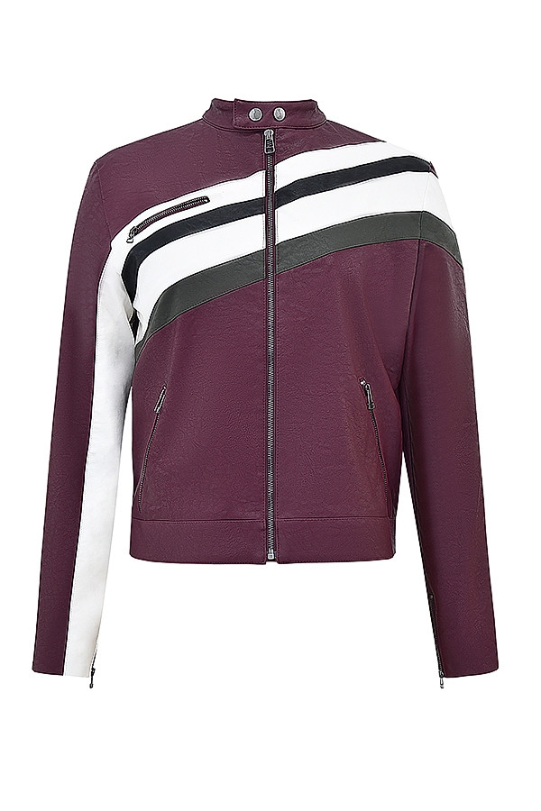 Mistress Rocks Hickory Vegan Leather Biker Jacket - SALE — image 13