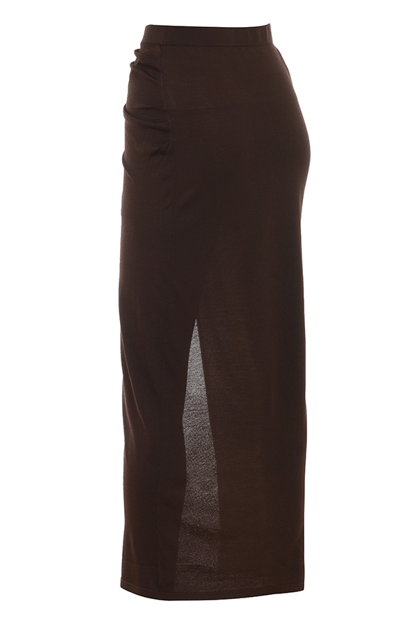 Lilas  Espresso Knit Midi Skirt — image 11