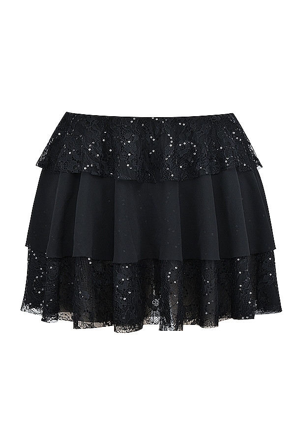 Mistress Rocks Black Layered Mini Skirt - SALE — image 12
