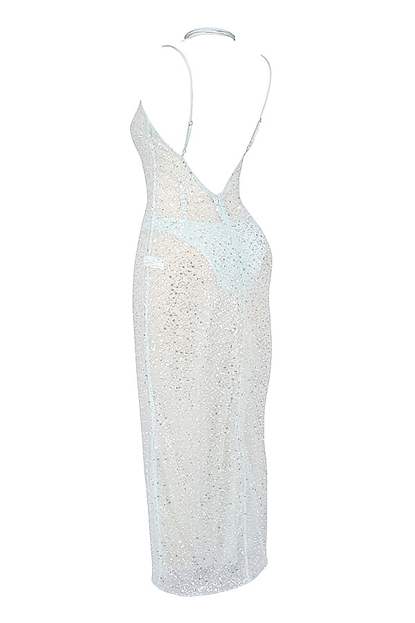Mistress Rocks Ice Sequin Beaded Maxi Dress - SALE — image 13