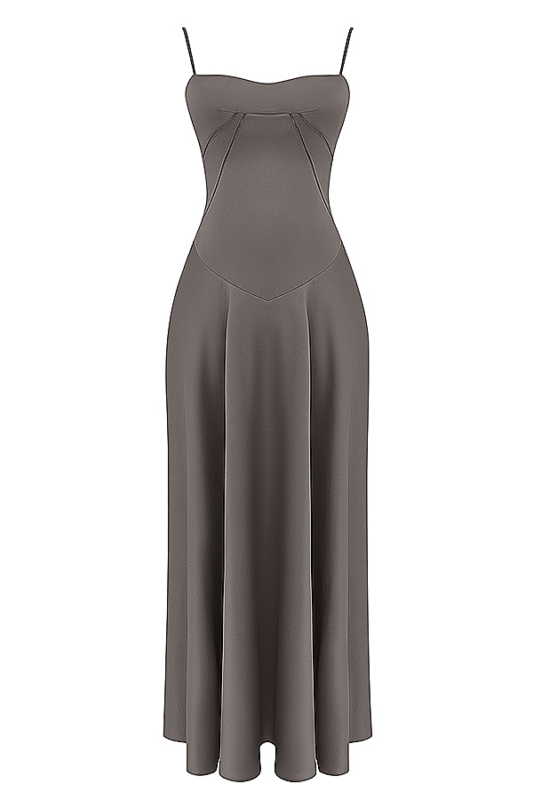 Anabella  Smoke Lace Up Maxi Dress — image 16