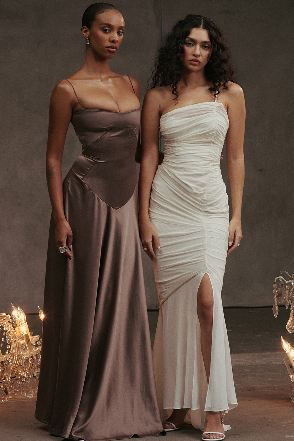 Anabella  Smoke Lace Up Maxi Dress — image 14