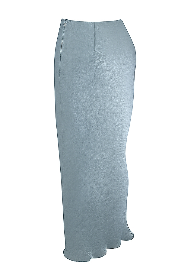 Amadi  Cool Blue Floor Length Maxi Skirt — image 12