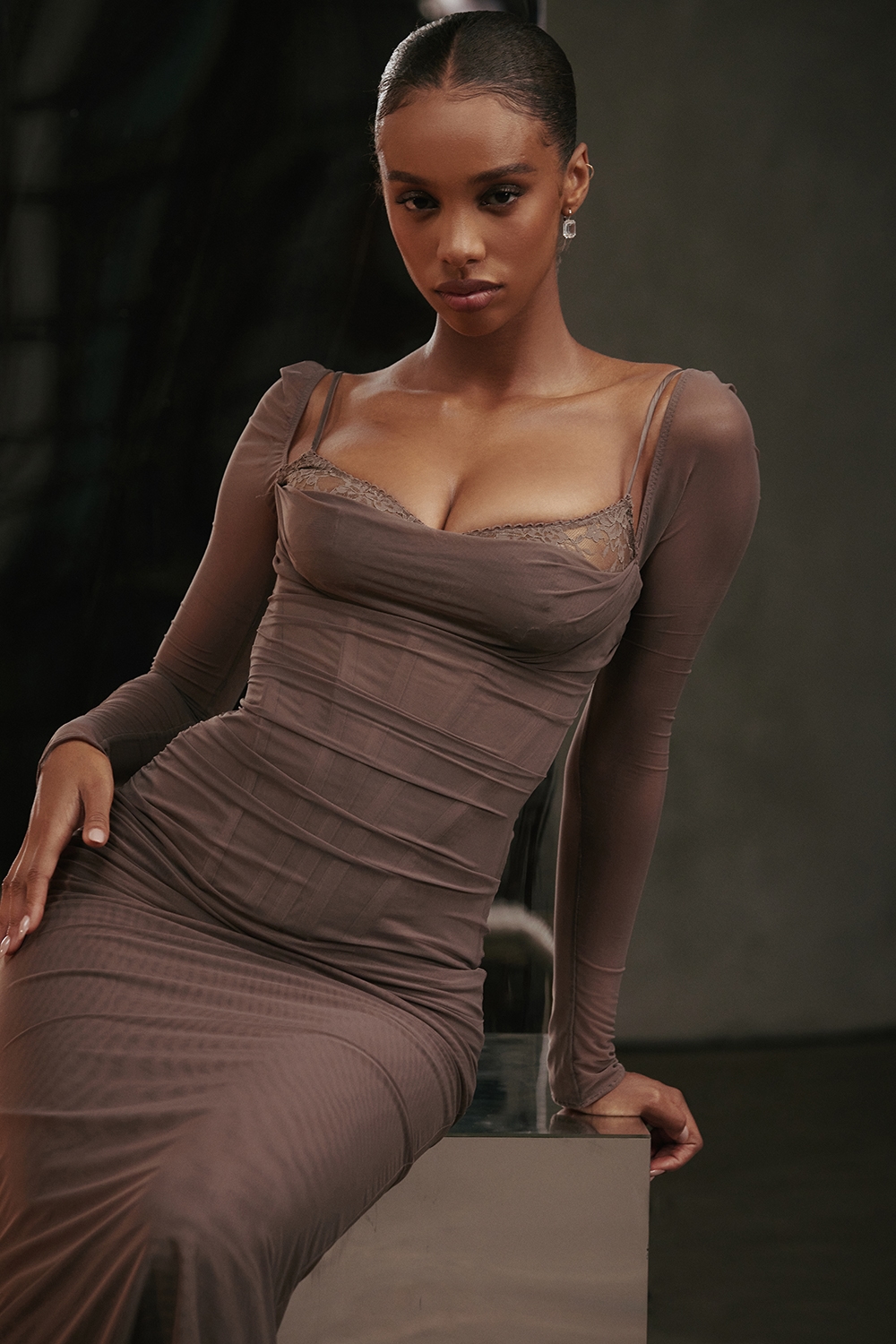 Katarina  Smoke Maxi Dress — image 10