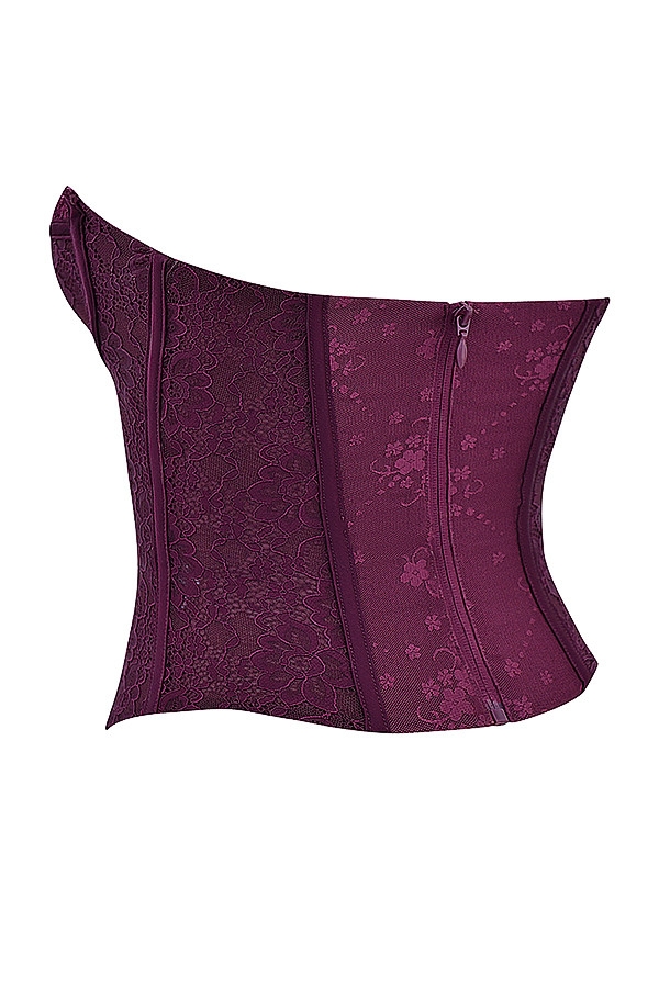 Mistress Rocks Black Cherry Lace Underwired Corset - SALE — image 13