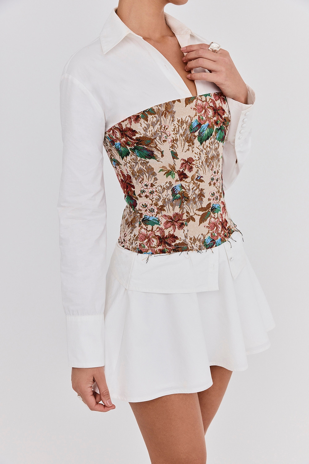 Mistress Rocks Tapestry Jacquard Shirt Dress - SALE — image 7
