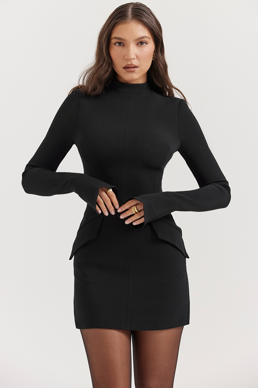 Mahalia  Black Mini Dress — image 5