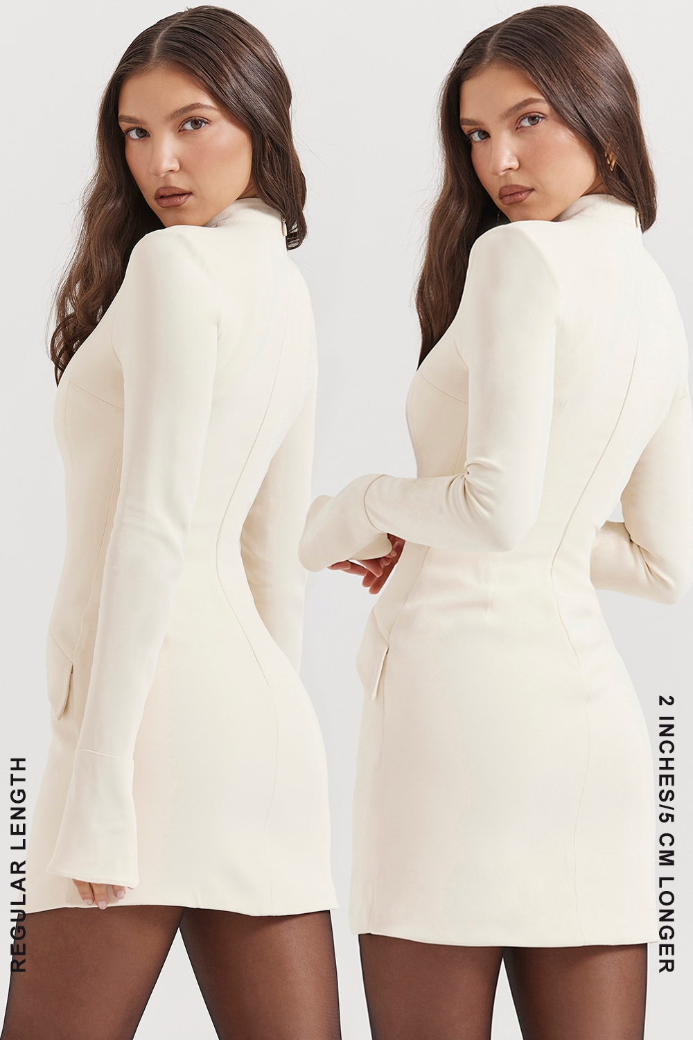 Mahalia  Vintage Cream Mini Dress — image 14