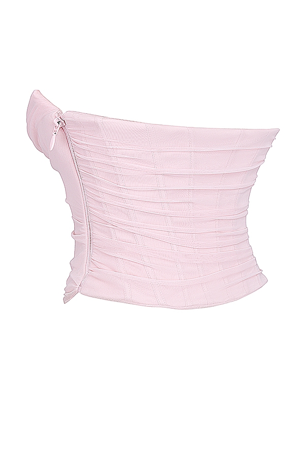 Georgie  Ballerina Pink Strapless Corset — image 9