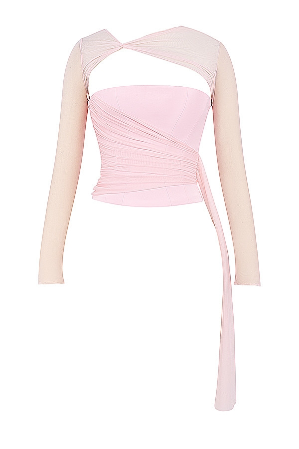 Mistress Rocks Peony Long Sleeve Corset - SALE — image 9