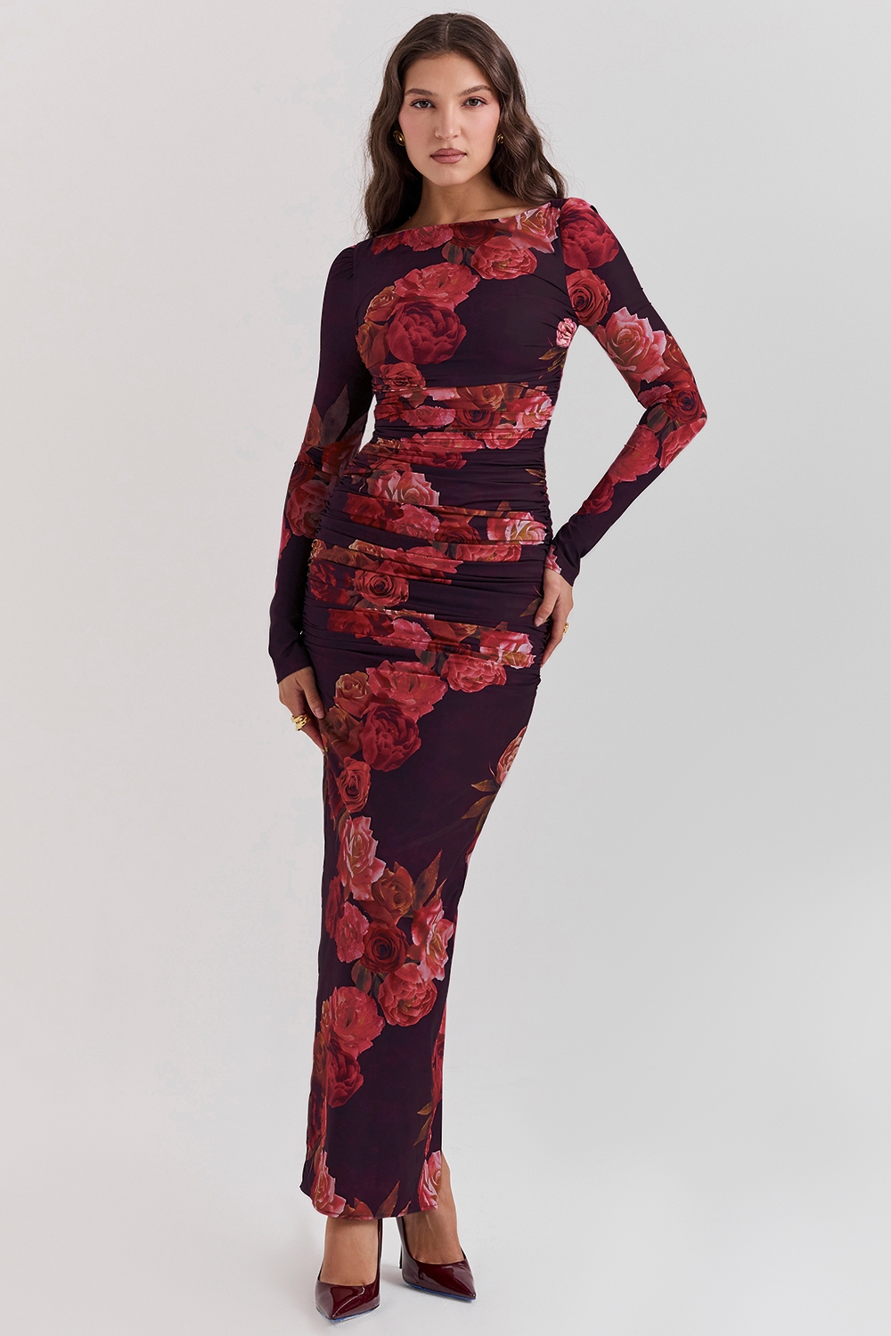 Lanetta  Romantic Floral Maxi Dress — image 1