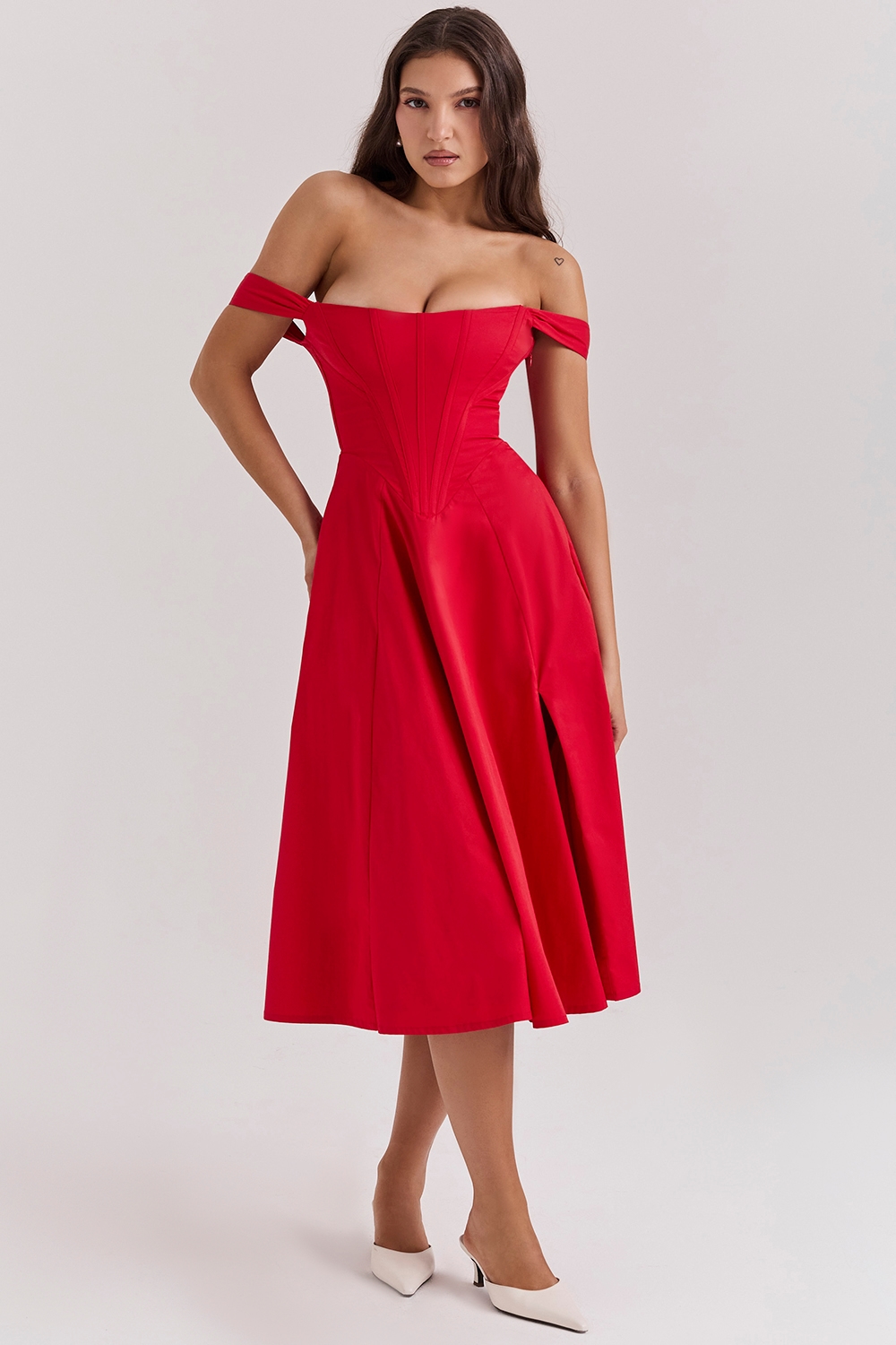 Saira  Scarlet Midi Sundress — image 5