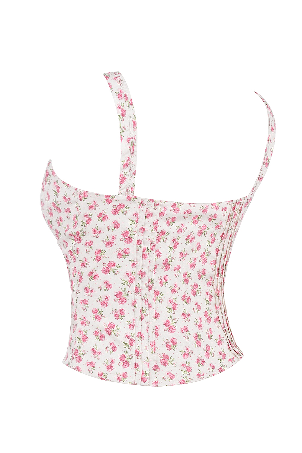 Chicca  White Rosebud Print Top — image 12