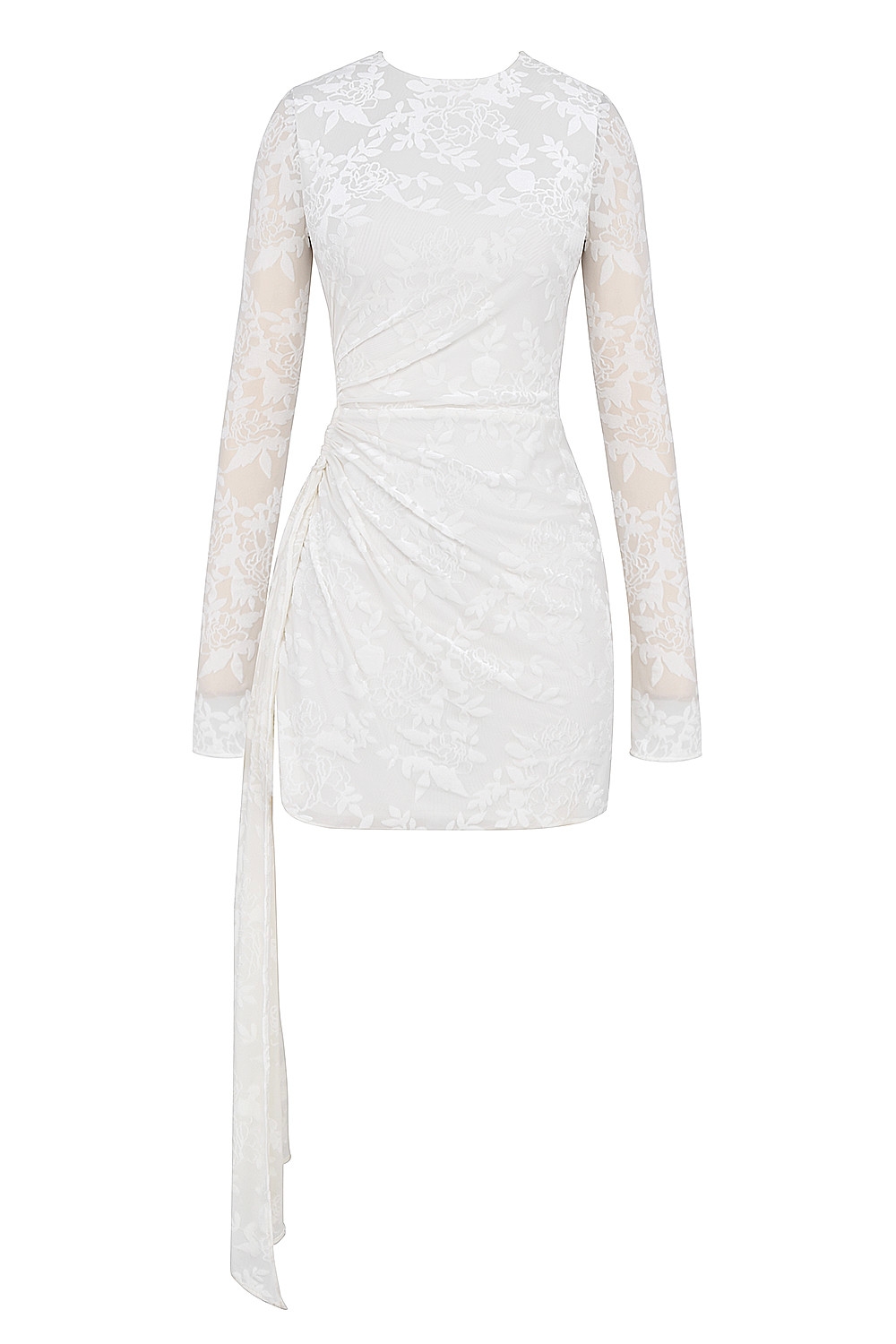 Mistress Rocks White Devore Cutout Mini Dress - SALE — image 10