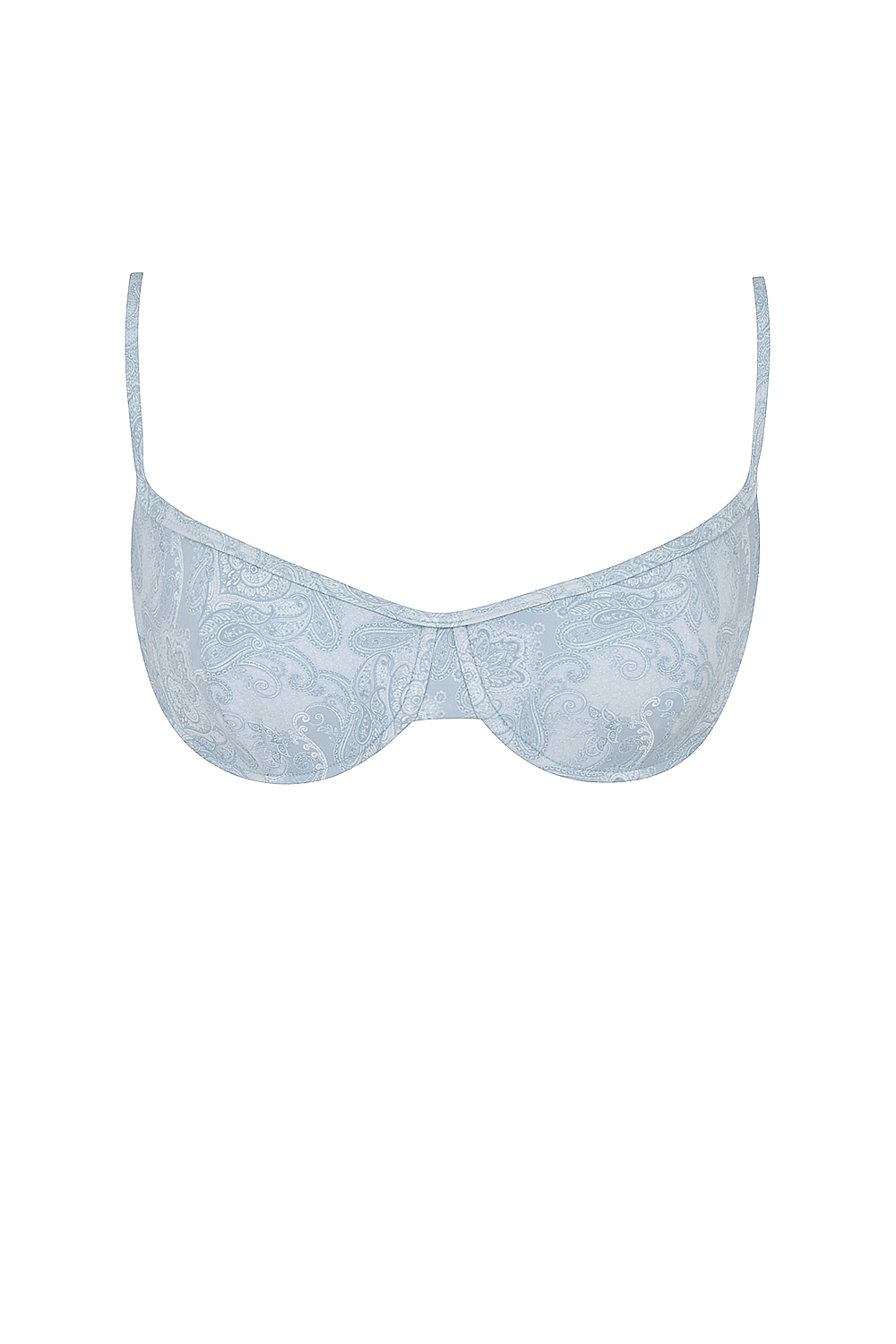 Antibes  Blue Paisley Underwired Bikini Top — image 10
