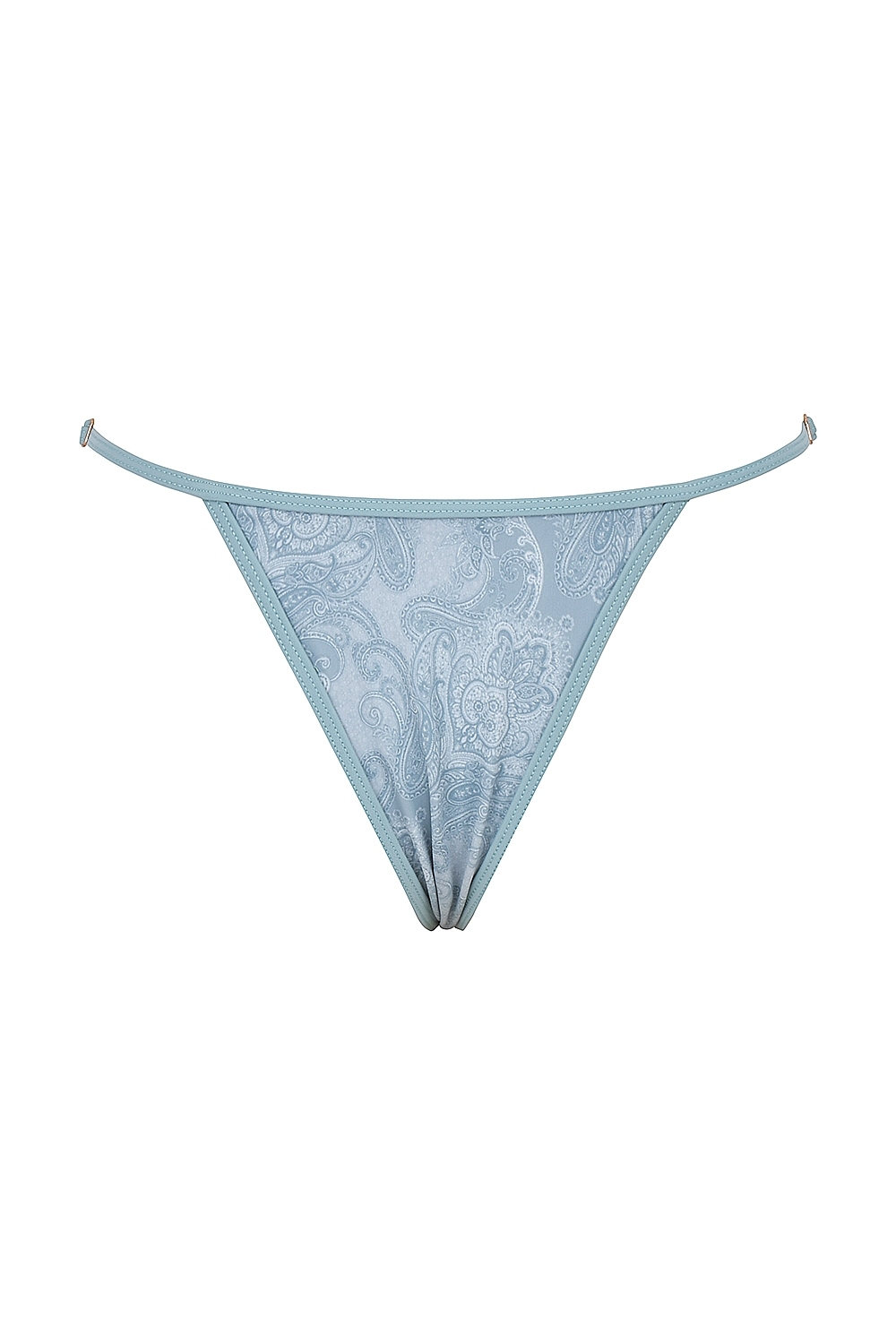 Cote DAzur  Seafoam Paisley Thong Bikini Bottom — image 11