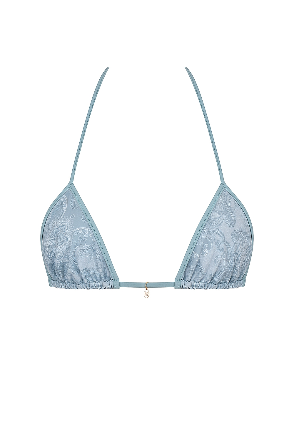 Bali  Blue Paisley Triangle Bikini Top — image 11