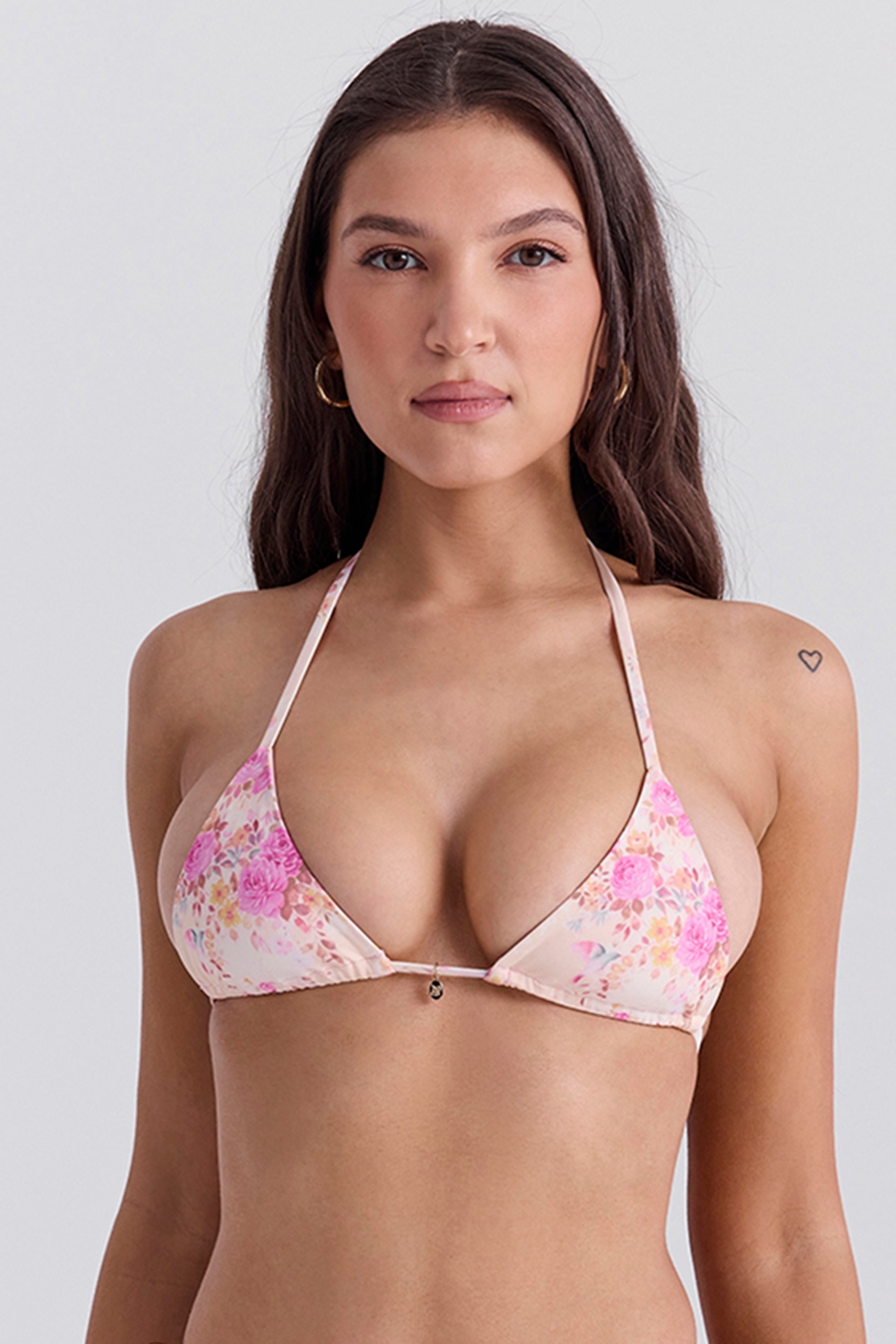 Caribe  Floral Print Bikini Top — image 3