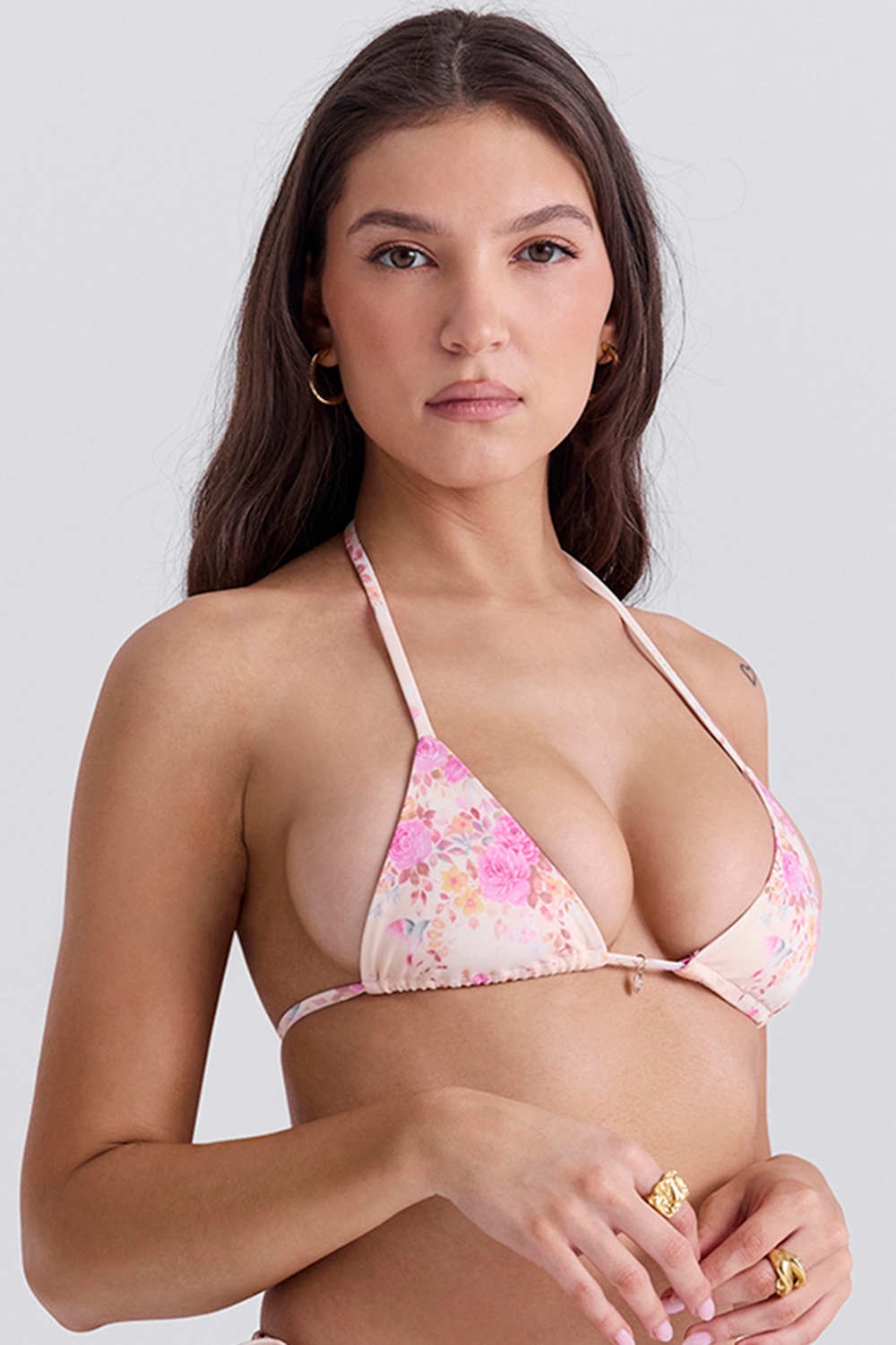 Caribe  Floral Print Bikini Top — image 6