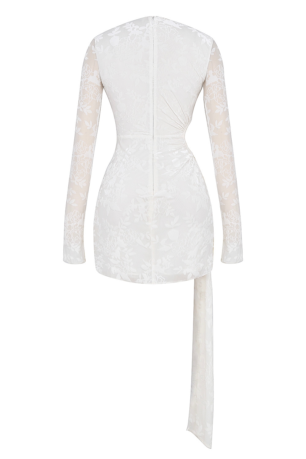Mistress Rocks White Devore Cutout Mini Dress - SALE — image 12