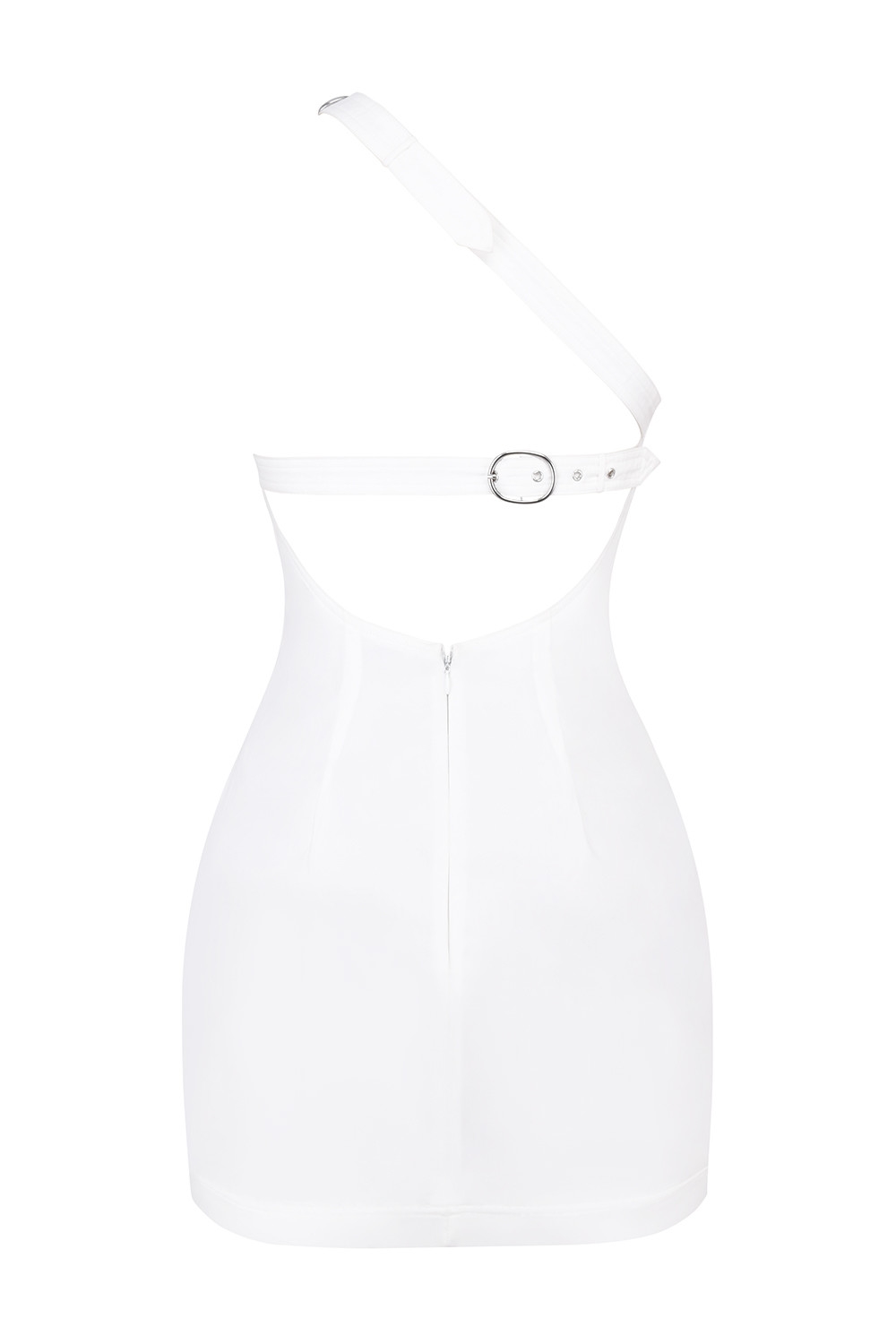 Mistress Rocks White Asymmetric Mini Dress - SALE — image 12