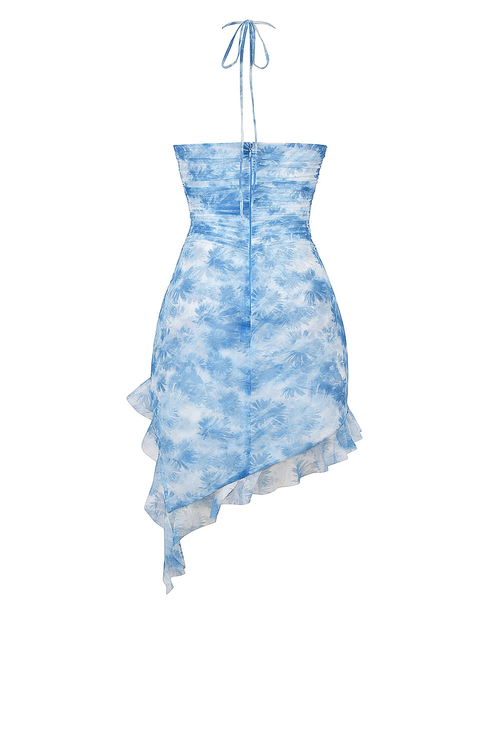 Mistress Rocks Blue Floral Print Ruffle Mini Dress - SALE — image 15