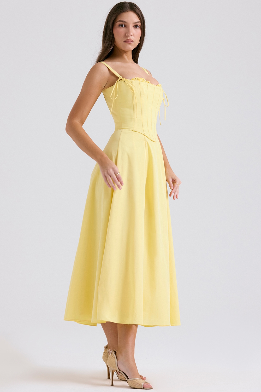 Clarabelle  Sunshine Cotton Midi Sundress — image 5