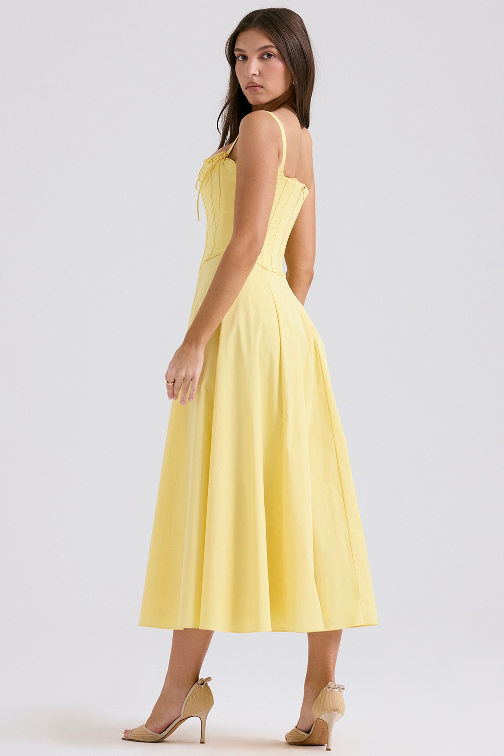 Clarabelle  Sunshine Cotton Midi Sundress — image 6