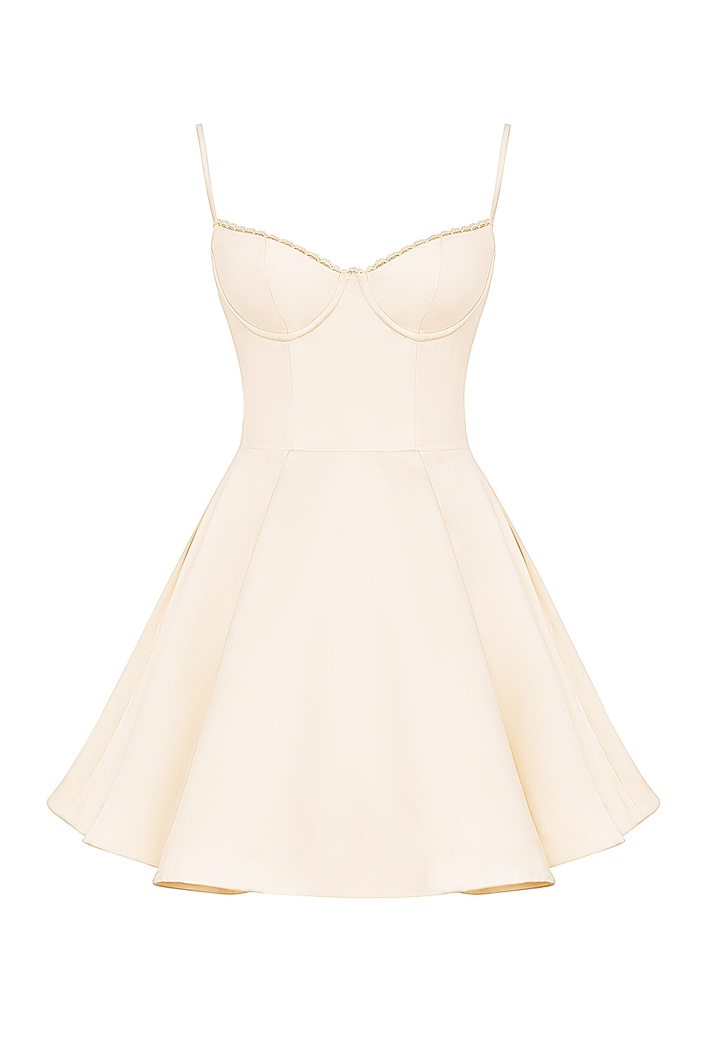 Minimoiselle  Vintage Cream Tulle Mini Dress — image 22