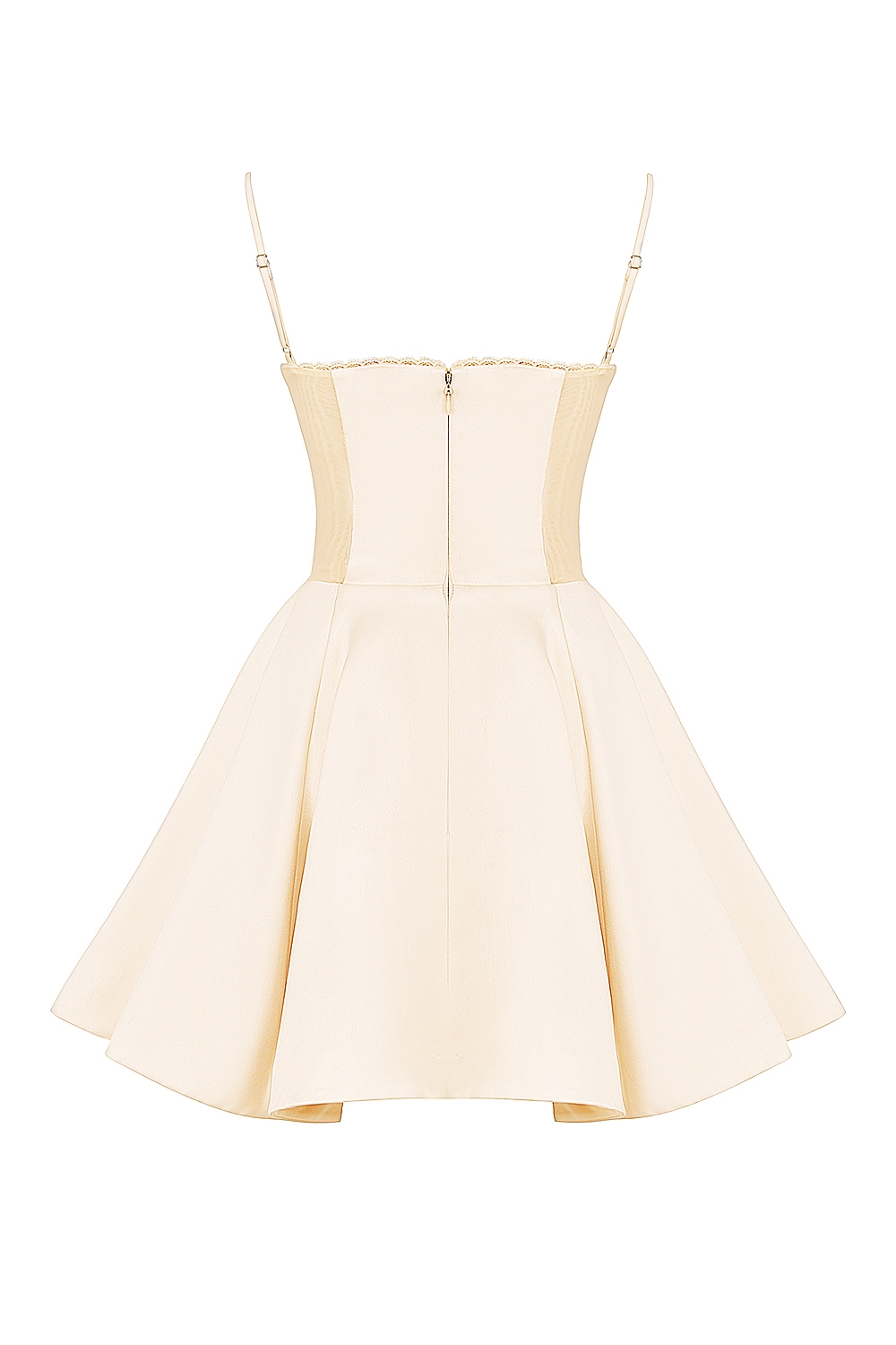 Minimoiselle  Vintage Cream Tulle Mini Dress — image 24