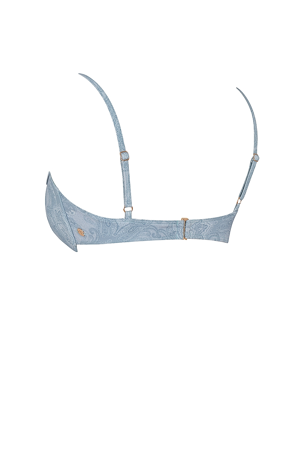 Antibes  Blue Paisley Underwired Bikini Top — image 11