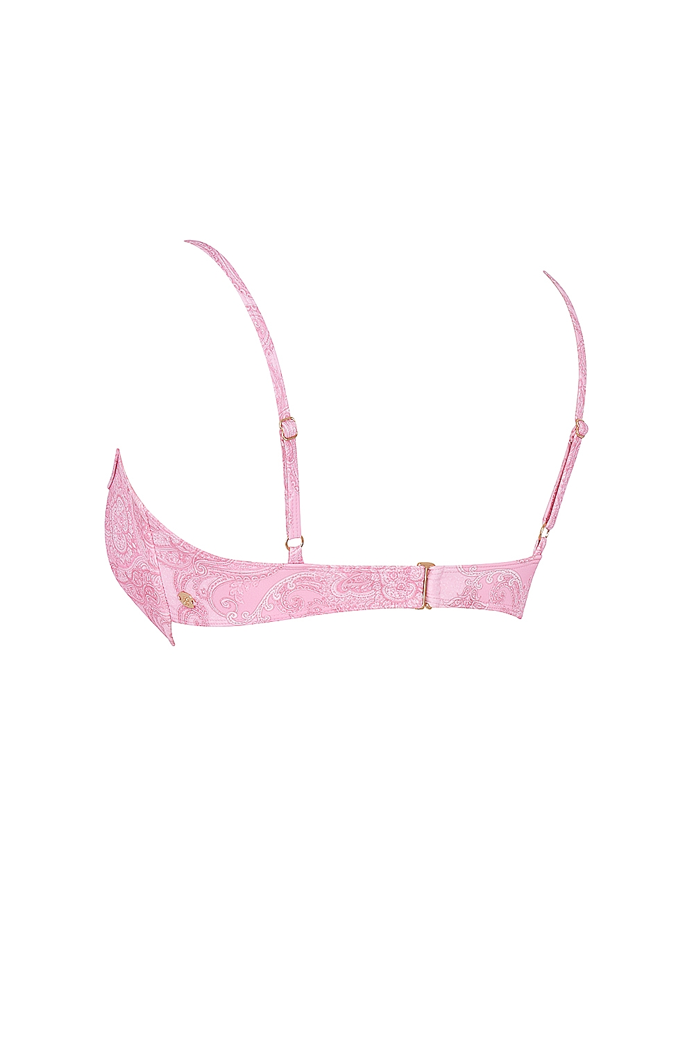 Antibes  Pink Paisley Underwired Bikini Top — image 11