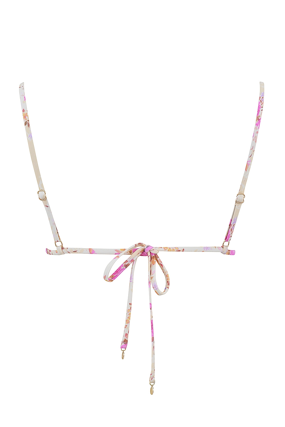 Corsica  Floral Print Ruffle Trim Bikini Top — image 12
