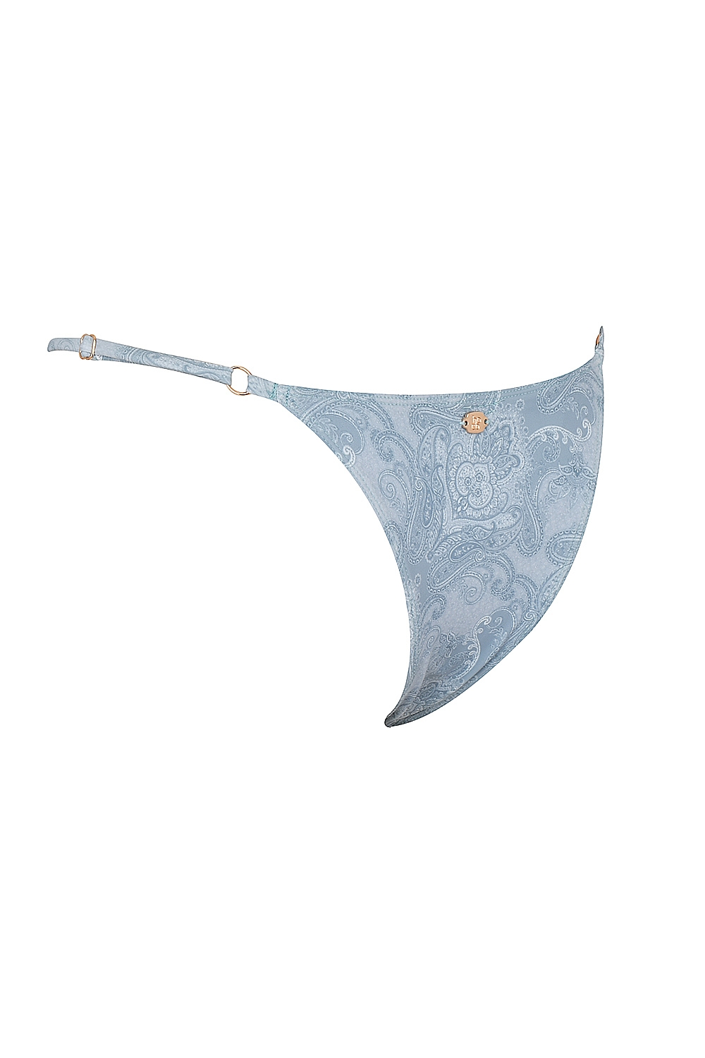 Toulouse  Blue Paisley Ruffle Trim Bikini Bottom — image 11