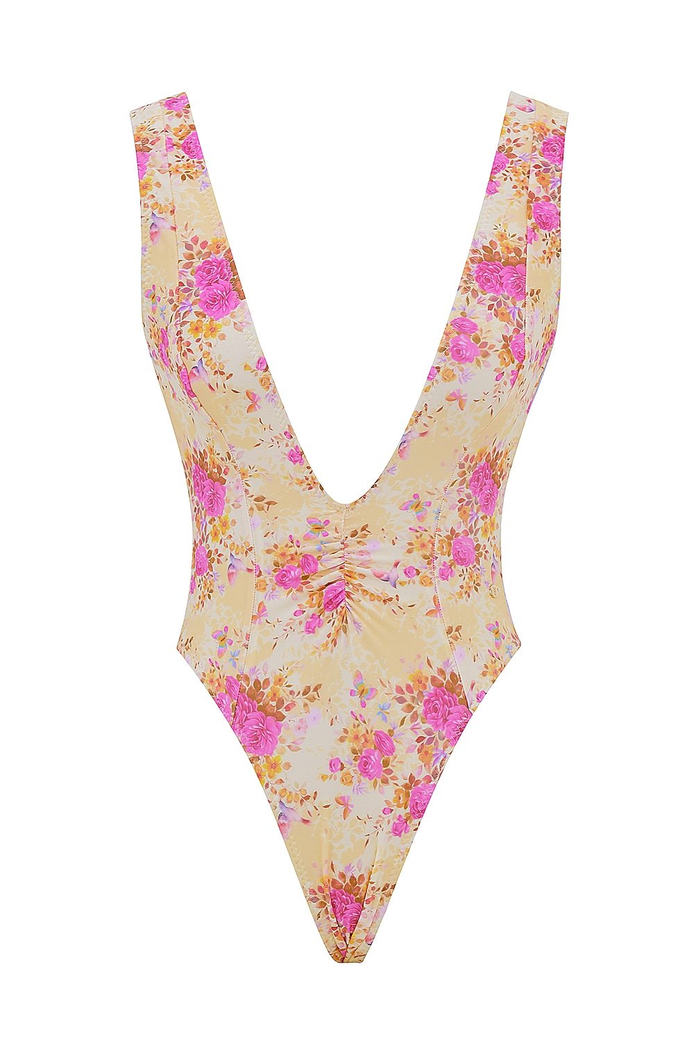 Martinique  Floral Print Plunge Swimsuit — image 11