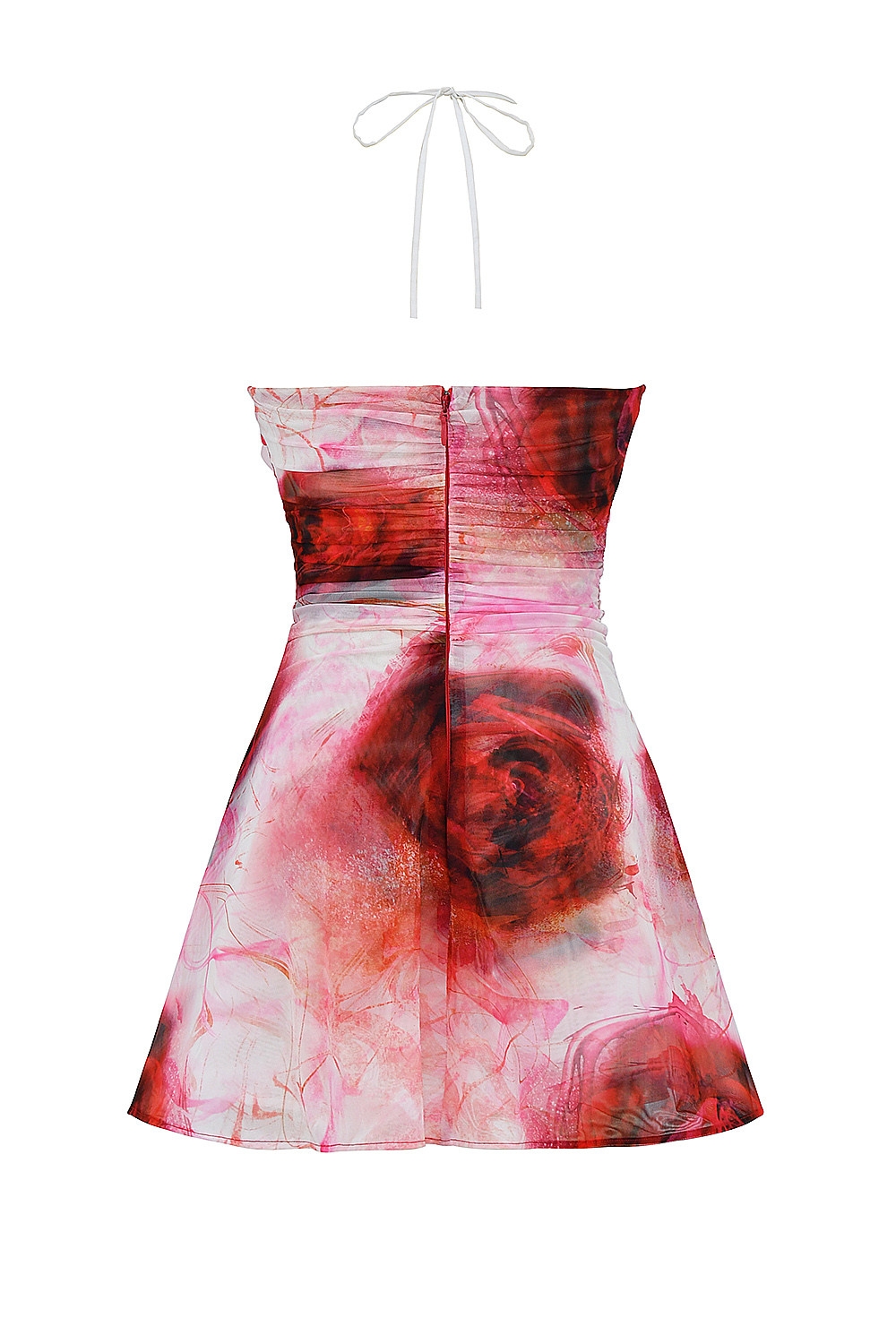 Mistress Rocks Rose Print Frill Halter Mini Dress - SALE — image 14