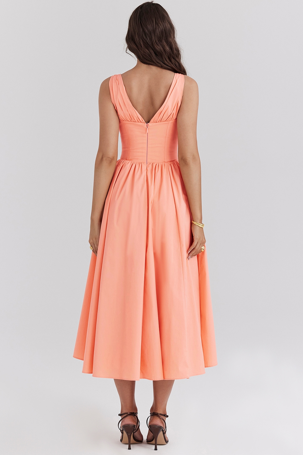 Emmelina  Sorbet Cotton Corset Sundress — image 7