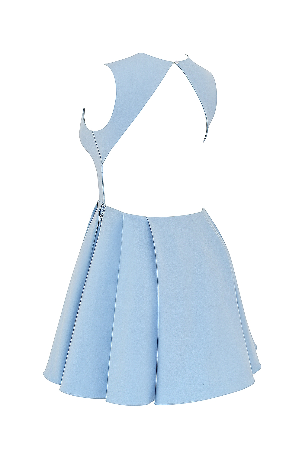 Ingrid  Tuscan Blue Twill Mini Dress — image 16