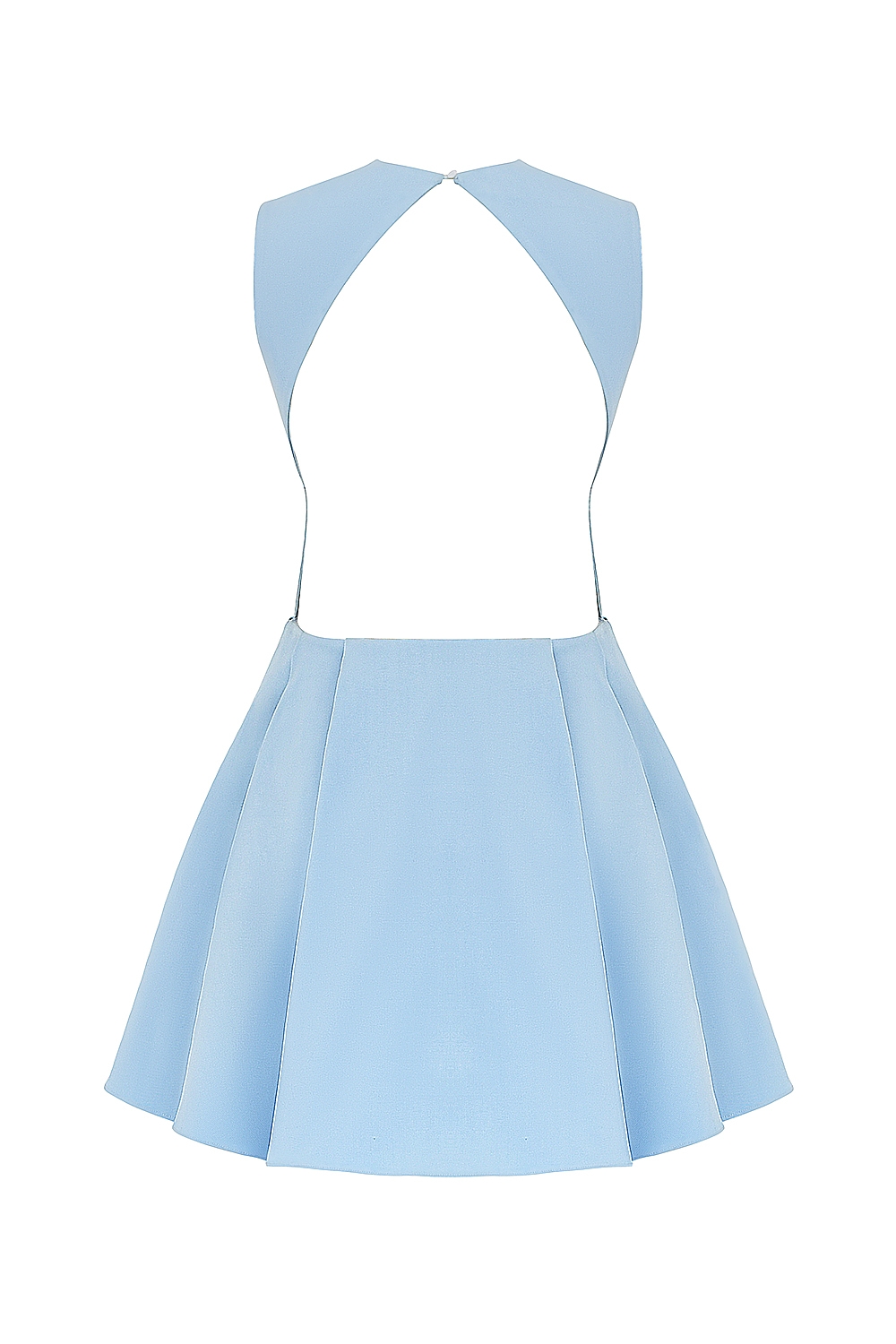 Ingrid  Tuscan Blue Twill Mini Dress — image 17