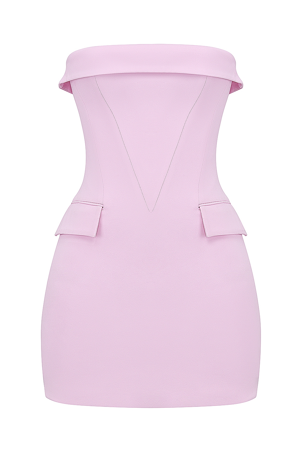 Naia  Cotton Candy Strapless Mini Dress — image 11