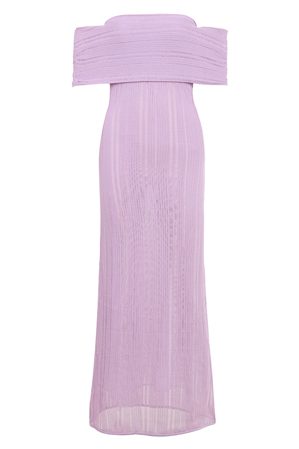 Micah  Orchid Ladder Knit Maxi Dress — image 8
