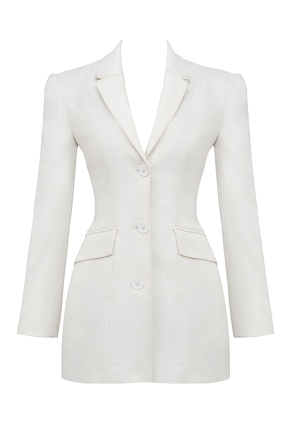 Amia  White Blazer Mini Dress — image 9