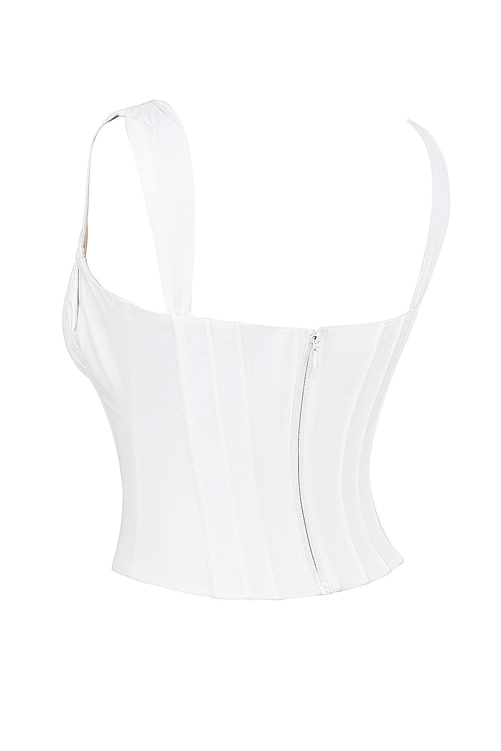 Mistress Rocks Cloud Cotton Tie Front Corset - SALE — image 12