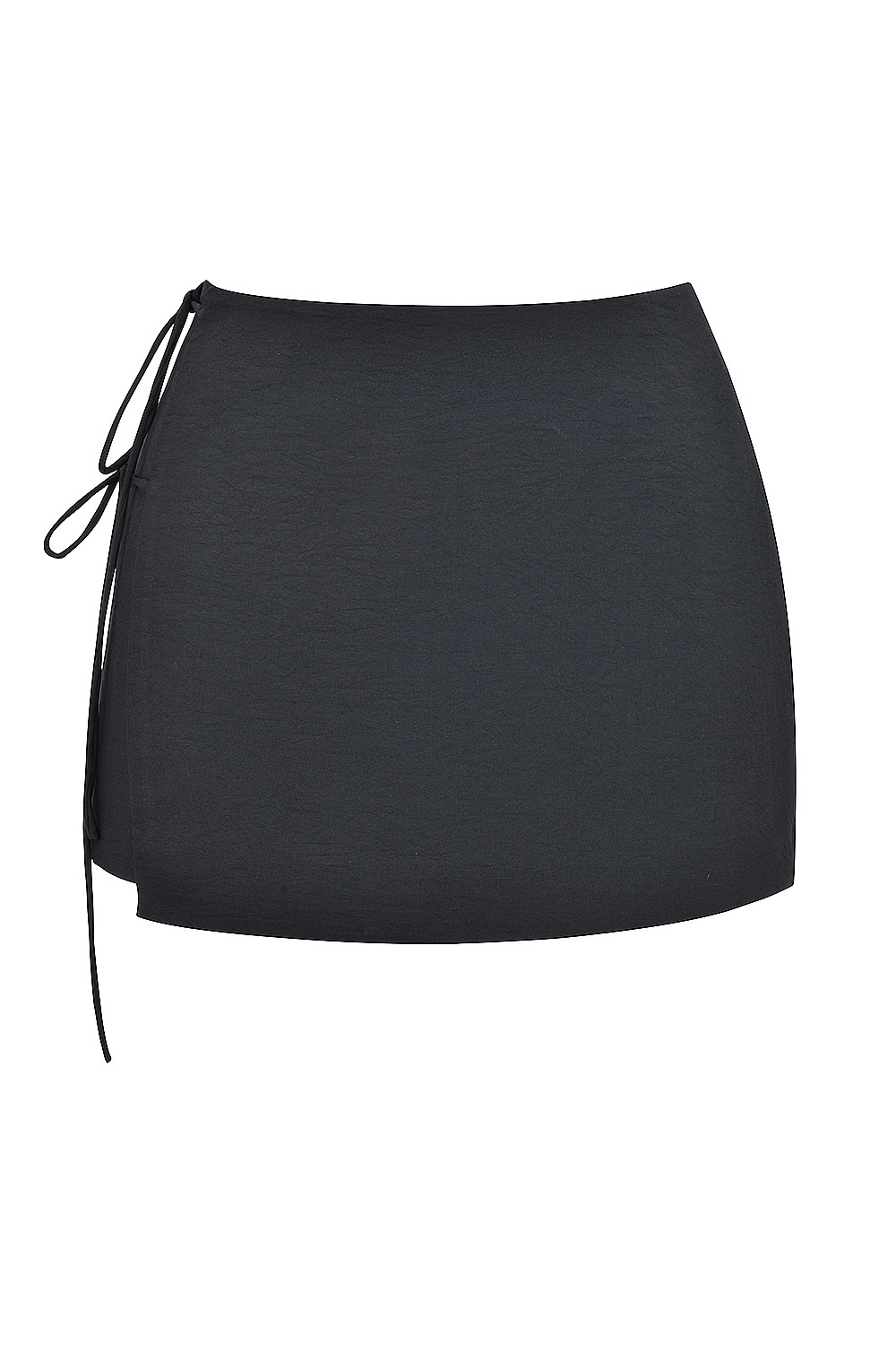 Mistress Rocks Black Wrap Tie Mini Skirt - SALE — image 9