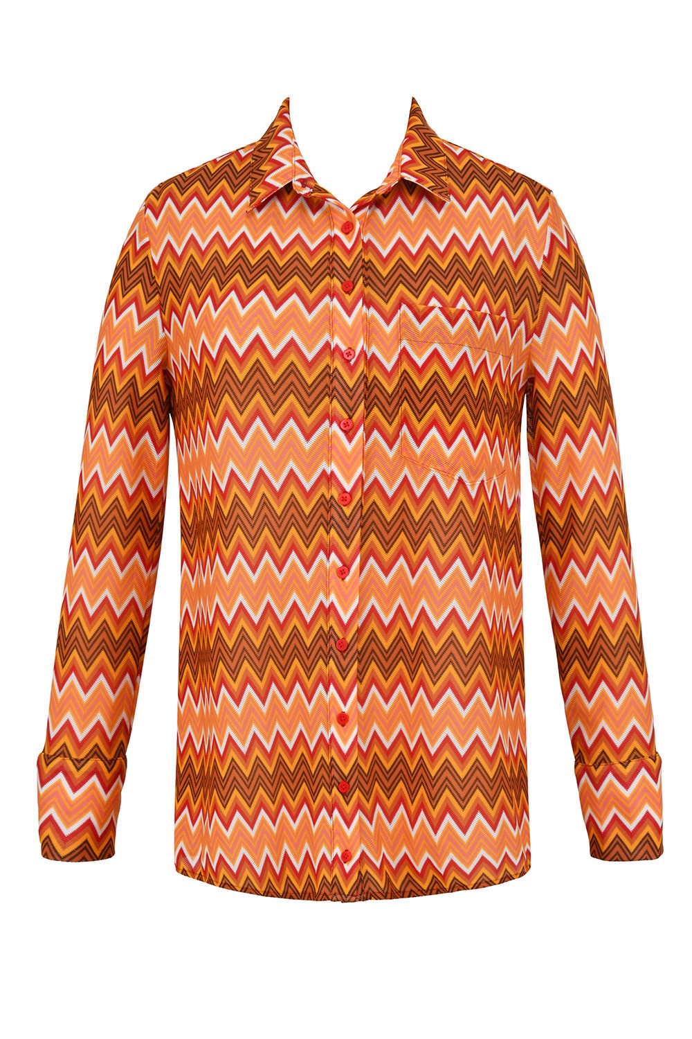 Mistress Rocks Multicolour Knit Oversized Shirt - SALE — image 11