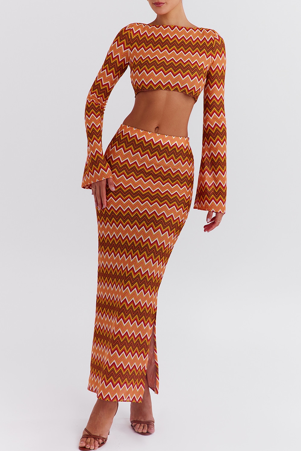 Mistress Rocks Multicolour Knit Maxi Skirt - SALE — image 4