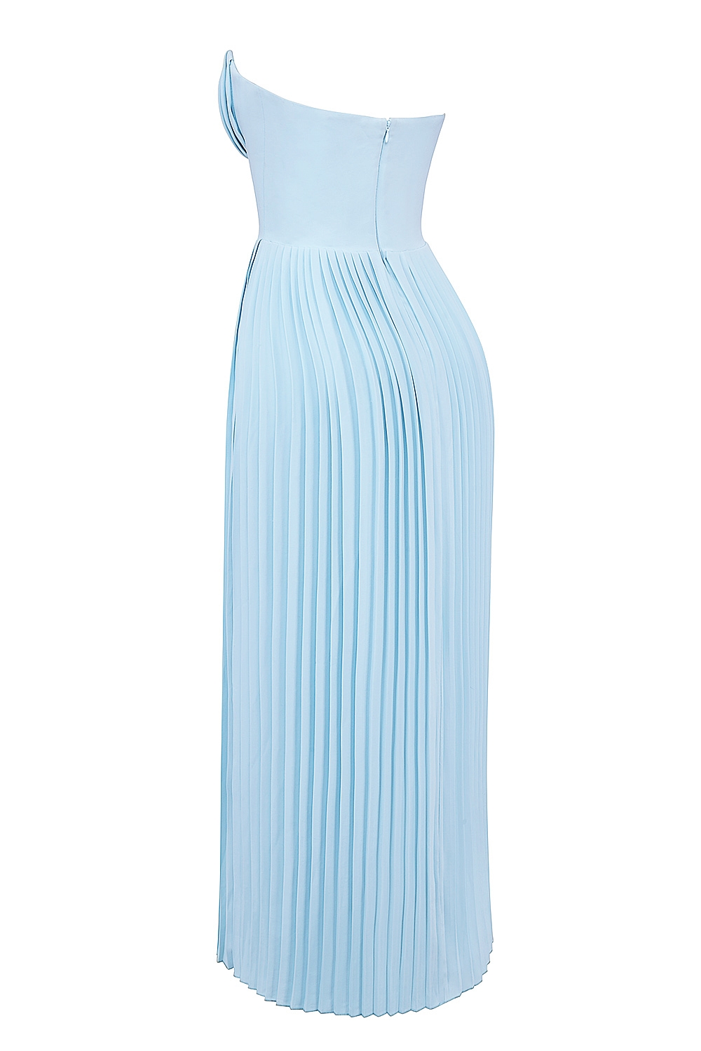 Marcella  Ocean Blue Pleated Maxi Dress — image 10